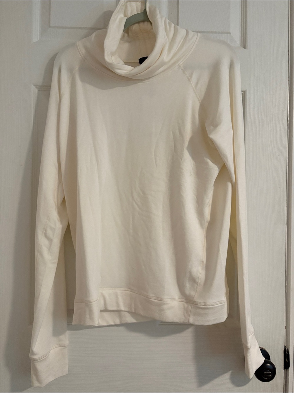 Alala Cream Cowl Neck Pullover